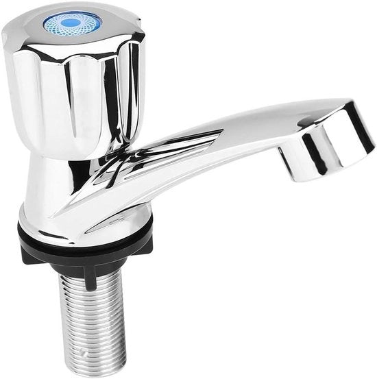 Wastafelkraan unica, Cromo lucido, ABS, 3 tipi di miscelatore per doccia e cucina, lamelle G1/2, dispositivi per rubinetti.