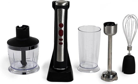 Mixatore a Spazzola Senza Fili - Mixatore a Spazzola Senza Interruzione - Macchina da Cucina - Mixatore a Spazzola Ricaricabile