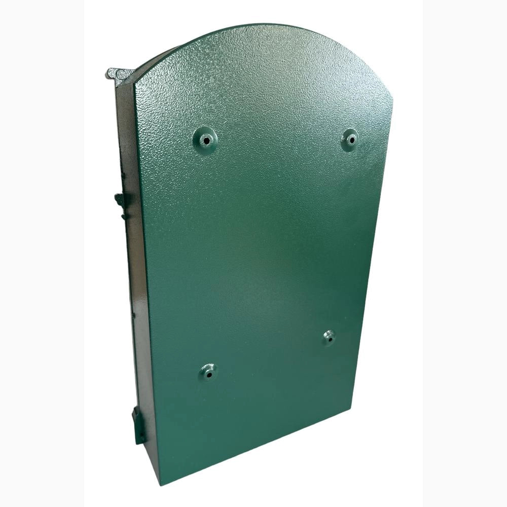 Cassetta Postale Portariviste in alluminio 255x88x405H cm Classico Colore Verde