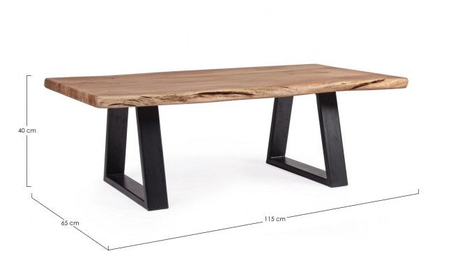Tavolino 115x65x40h cm Artur