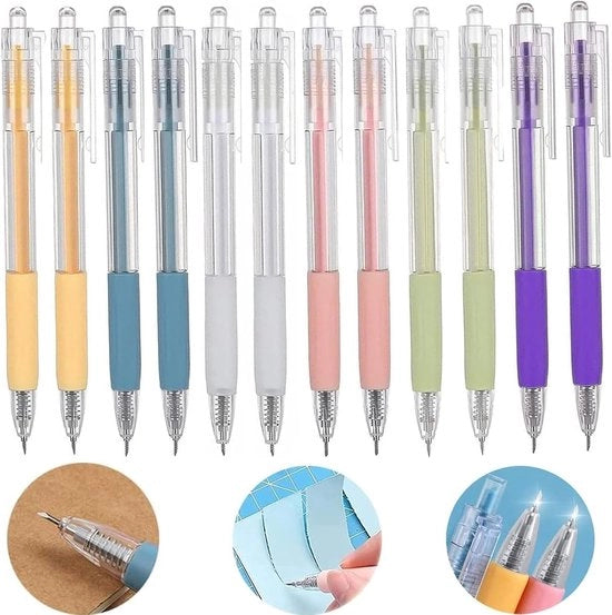 Set di 12 tagliabirri con punta in acciaio - Ideale per il fai da te e i progetti DIY