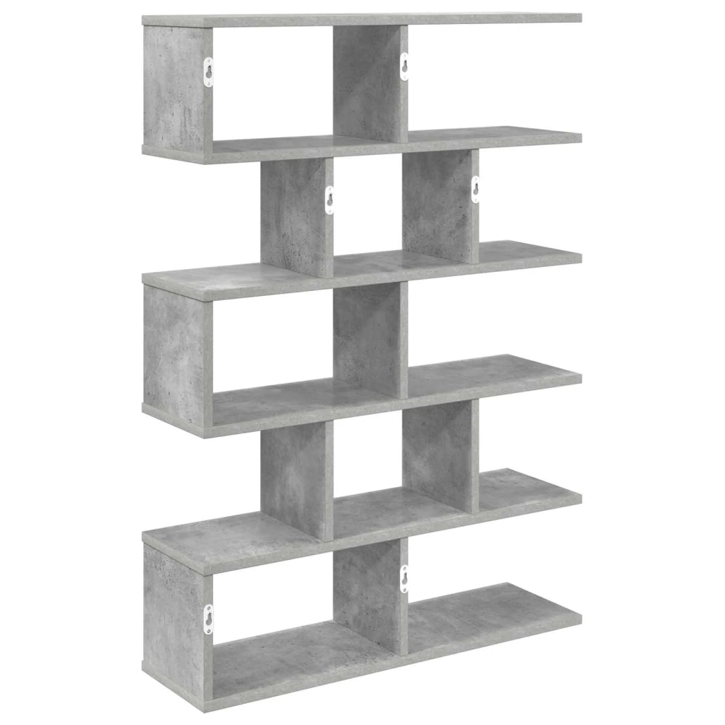 Scaffale da parete Grigio Cemento 70 x 20 x 100 cm 8012151