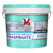 IDROPITTURA RENOV'MUR TRASPIRANTE 14L BIANCA.