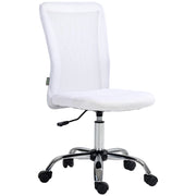 Sedia da ufficio ergonomica altezza regolabile ¨C zephmum ¨C rivestimento maglia bianco