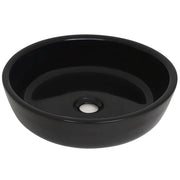 Lavabo tondo 42 x 12 cm ceramica nera 02_0002540
