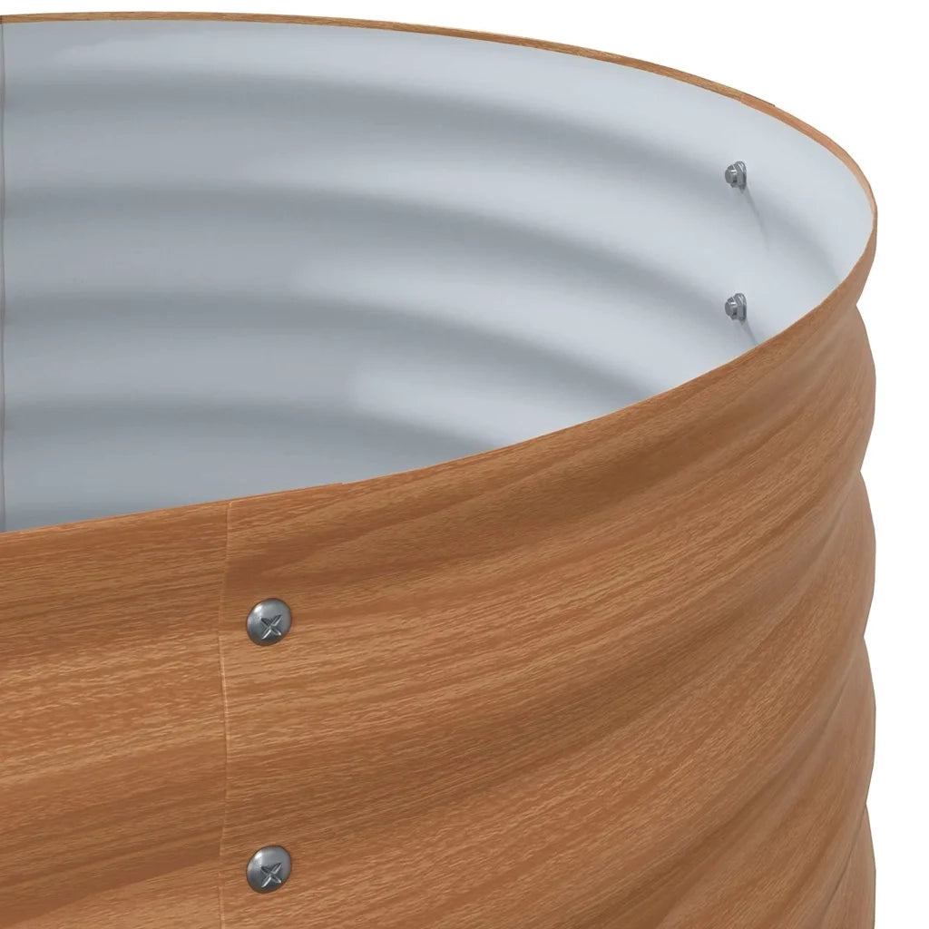 Letto Rialzato Marrone 320 x 80 x 44 cm Acciaio 42011331