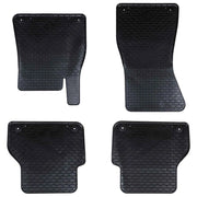 Tappetino per Auto 4 pcs Nero Gomma 42029103