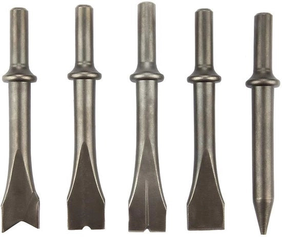 Set di Chiodini per Legno - 5 pezzi - Set di Chiodini Pneumatici - Lame in Acciaio Cromo-Molibdeno - Lunghezza 125mm - Materiali di Alta Qualità - Chiodino Pneumatico