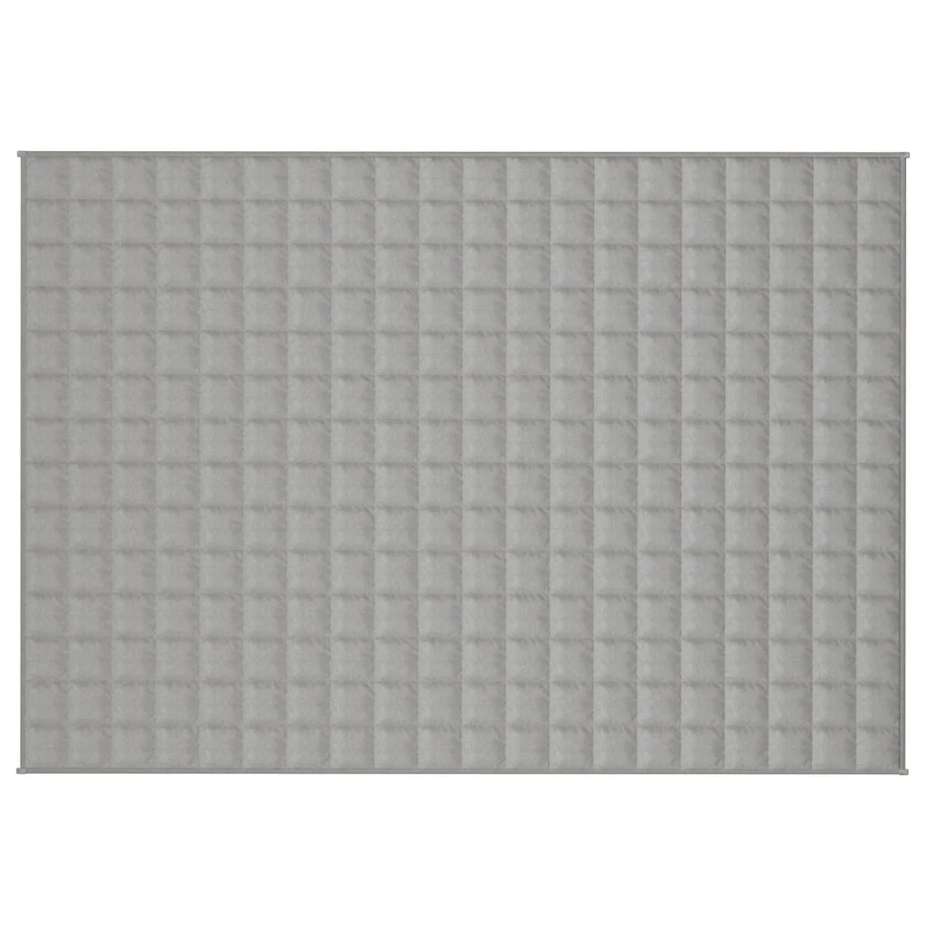 Coperta Ponderata Grigia 140x200 cm 6 kg Tessuto 3154779