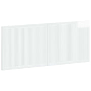 Testiera da Muro EDE Bianco Lucido Legno ingegnerizzato 896089