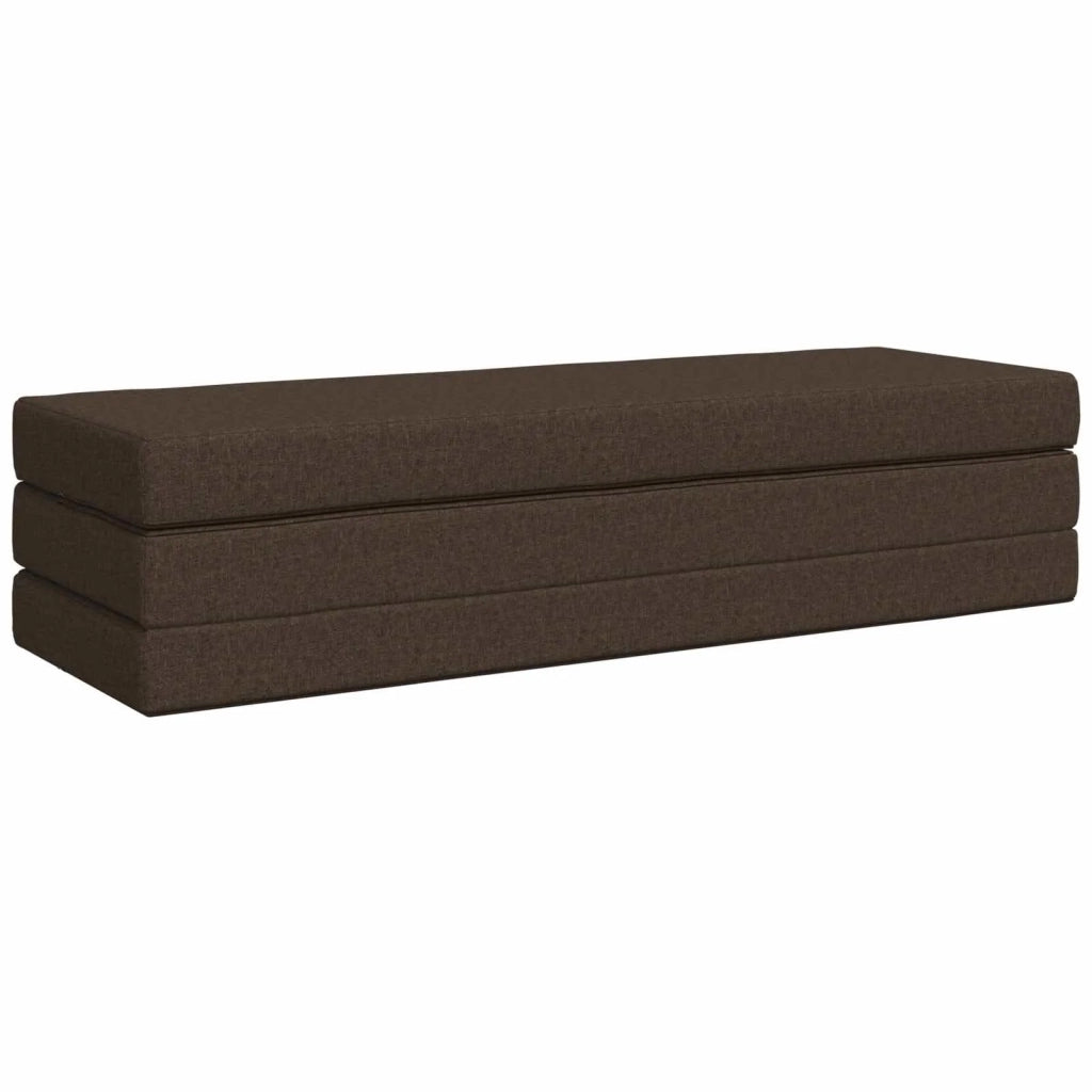 Divano Letto Pieghevole 200 x 67 x 45 cm Tortora 900260