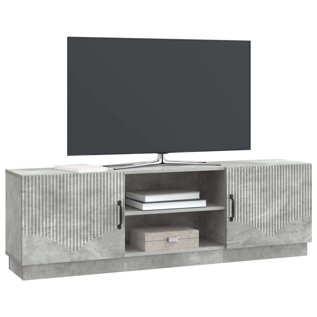 Mobile TV Grigio Cemento 150 x 31 x 47 cm Legno ingegnerizzato 895378