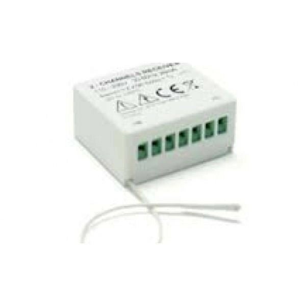 RICEVITORE 2 CANALI 433,92 MHZ ROLLING CODE BENINCA' ES.MINI 9673185 AUTOMAZIONE