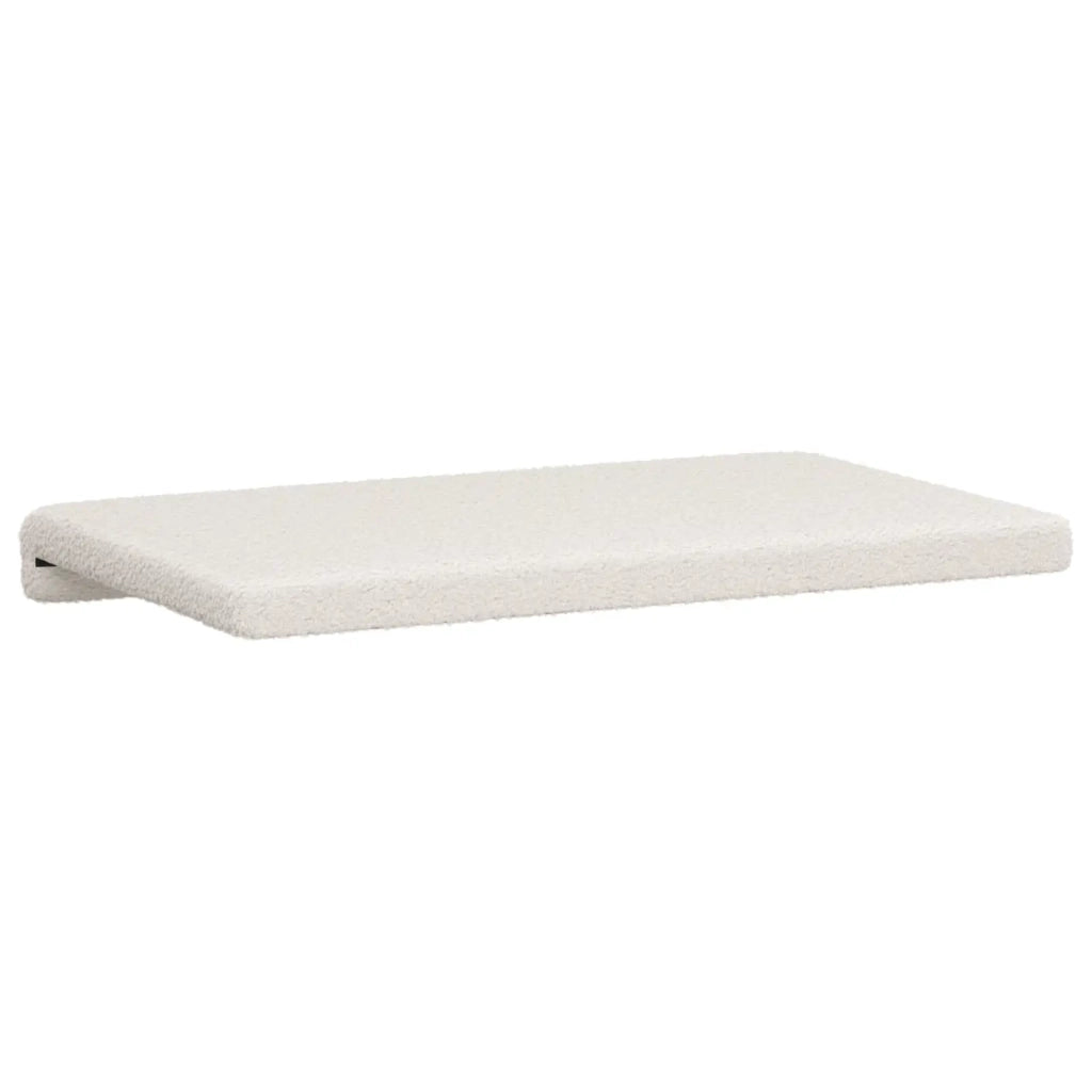 Cuscino per panchina Tessuto Sherpa Crema Profondità 35 cm 42043227