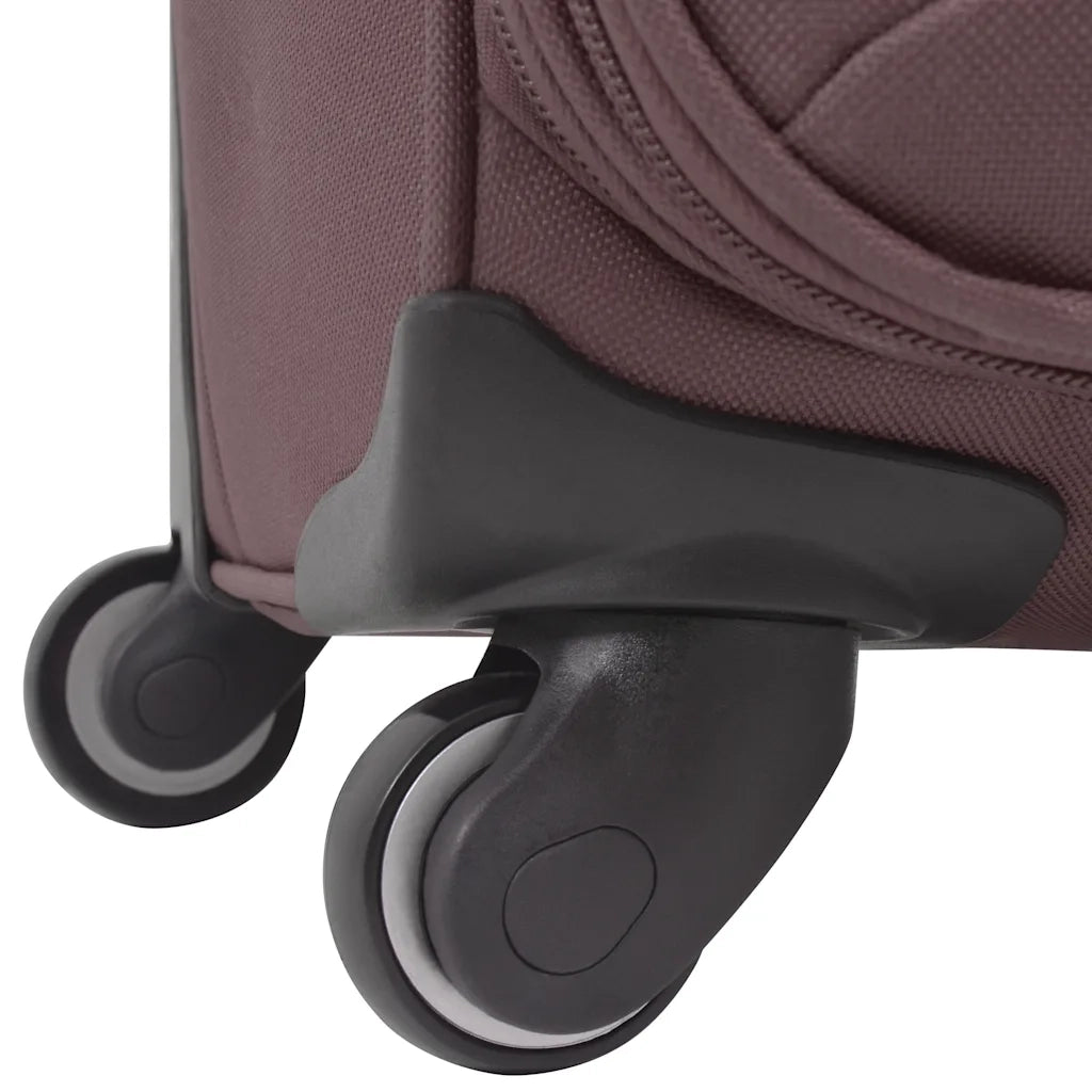 3 pz Set di Valigie Trolley Morbide Color Caff¨¨ CFW8001309
