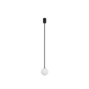 Lampada a sospensione Nowodvorski KIER M nero/bianco sfera Ø12 G9