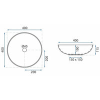 Lavabo Da Appoggio Rea Mexico