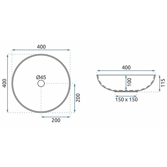 Lavabo Da Appoggio Rea Mexico