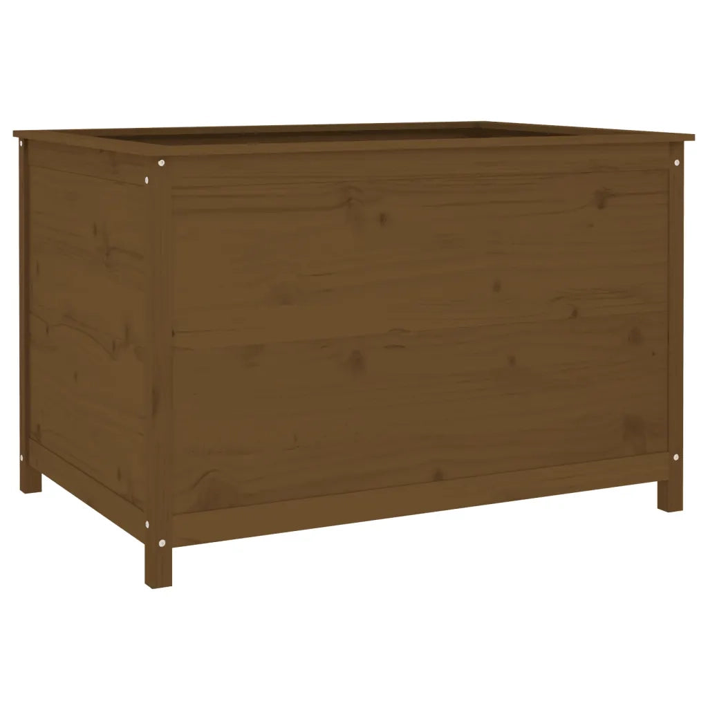 Fioriera Rialzata Giardino Ambra 119,5x82,5x78cm Massello Pino 825313