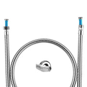 FLESSIBILE PER DOCCETTA ESTRAIBILE IN ACCIAIO INOX DOPPIA AGGRAFFATURA PER MONOFORO 15/1 M.X1/2F. CM 150I droweb