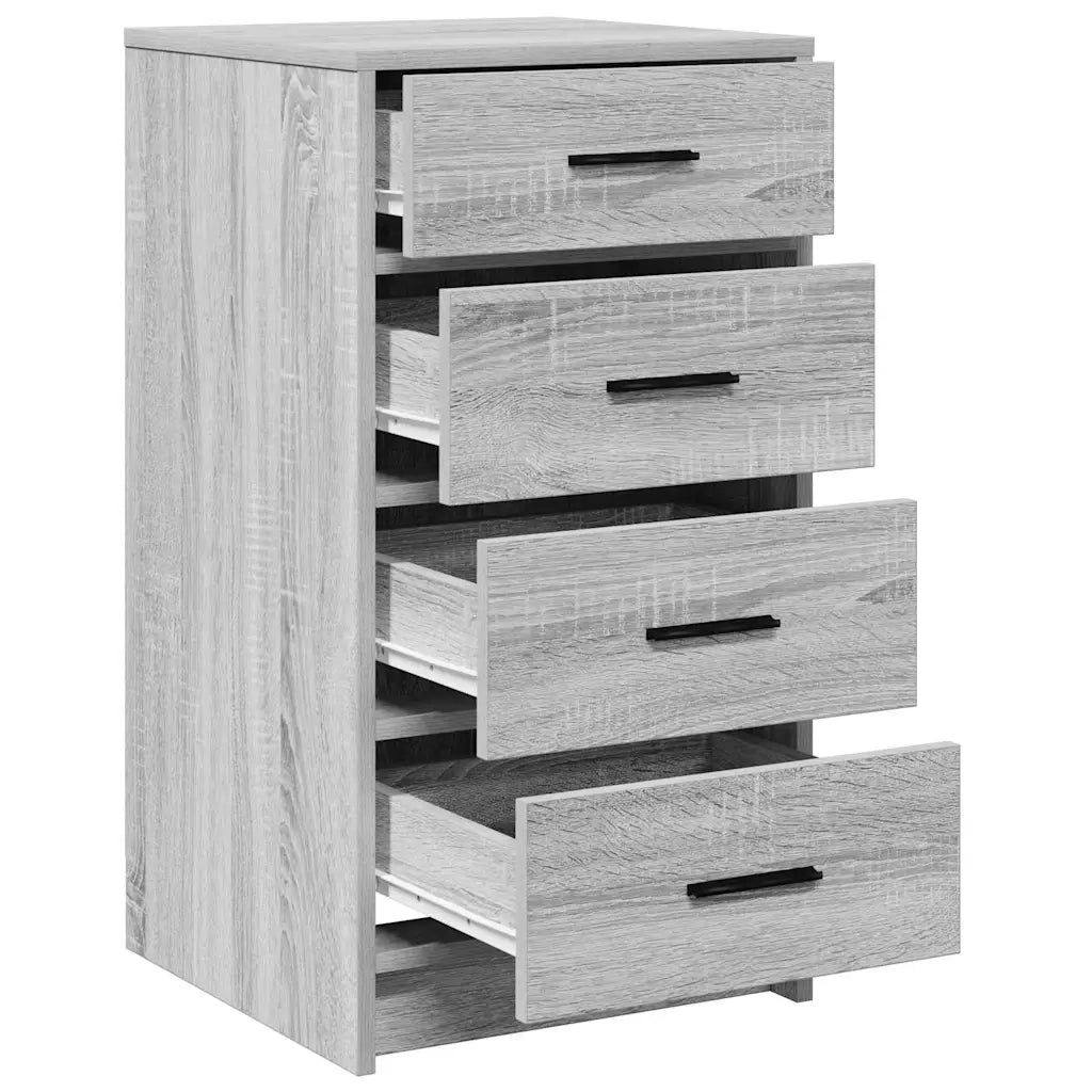 Credenza | Madia | Buffet da pranzo | Armadio da pranzo Grigio sonoma 40 x 41 x 75 cm Legno multistrato