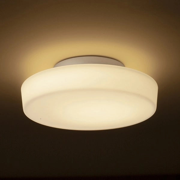 Plafoniera ZARA LED 26 da soffitto  vetro opalino/cromo 230V LED 12W IP44  3000K