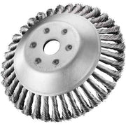 SPAZZOLA CONICA PER DECESPUGLIATORE 200 mm - 36 mazzetti
