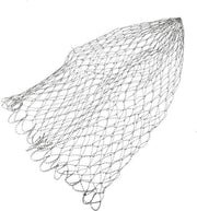 Visnet con Doppie Corde Intrecciate per Pescare Forello, Zander, Mezzaluna, Trota e Forello (60cm)