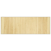 Tappeto del soggiorno | Tappeto Rettangolare Natura Chiaro 70x200 cm in Bamb¨´