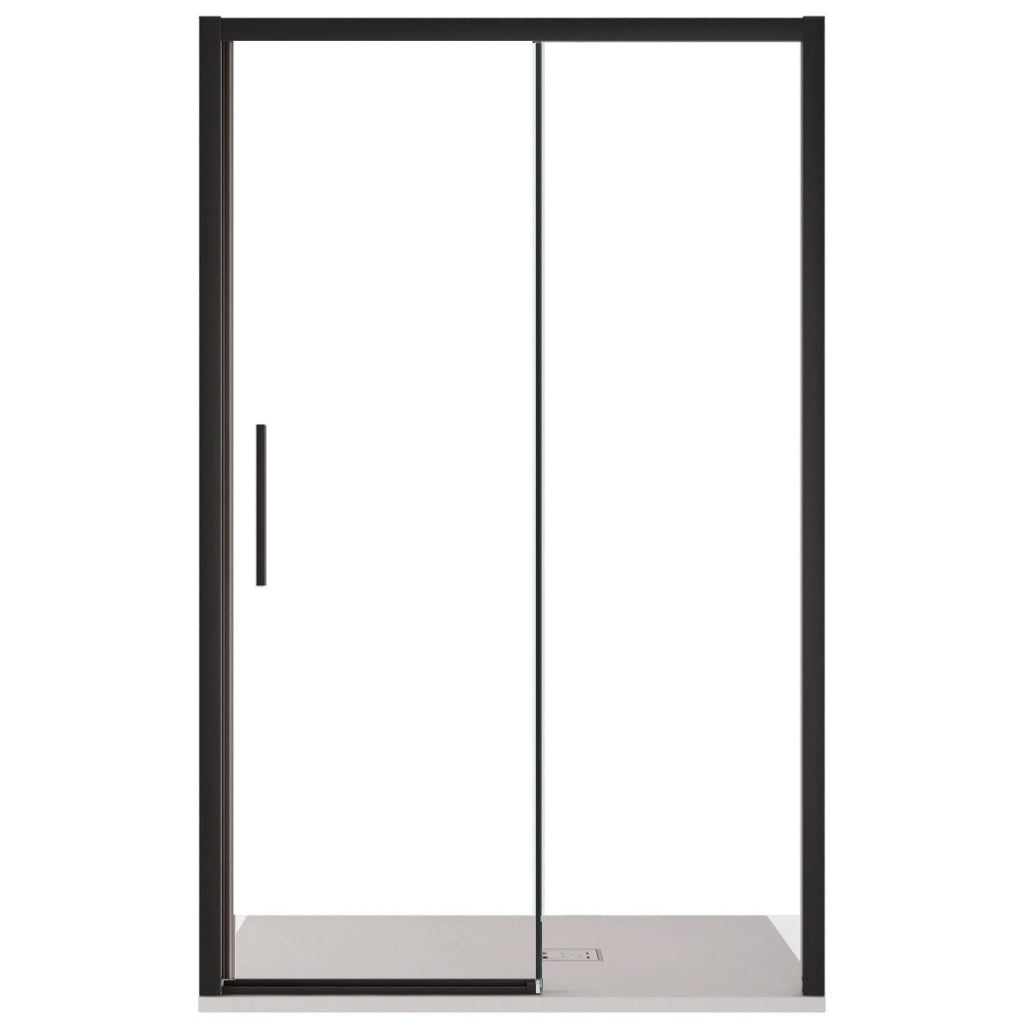 Porta Parete Doccia 140 cm 1 Anta Scorrevole in Cristallo Trasparente 6mm H195 Bonussi Eliane