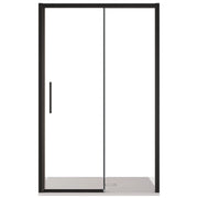Porta Parete Doccia 140 cm 1 Anta Scorrevole in Cristallo Trasparente 6mm H195 Bonussi Eliane
