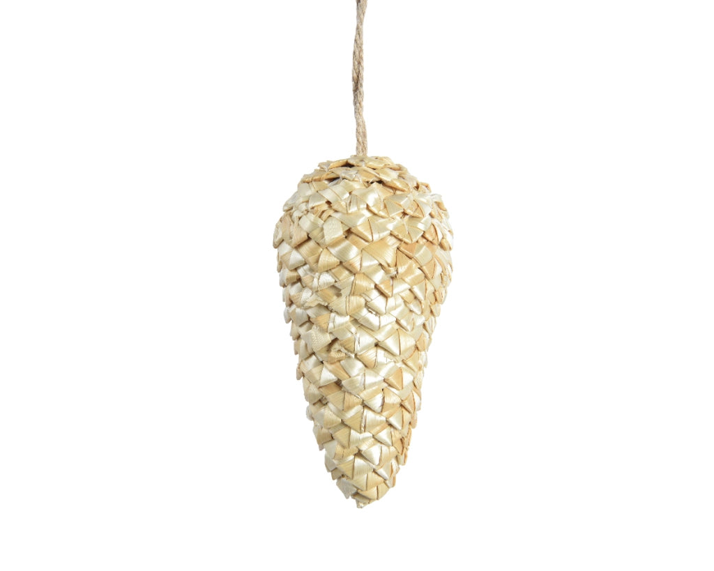 Pallina Di Natale Pigna Ornamentale Colore Naturale L 7Cm X P 7Cm X H 16Cm