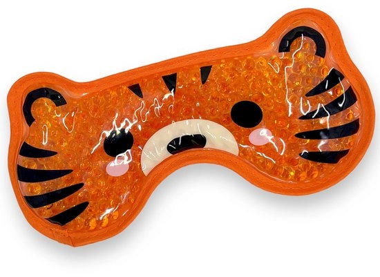 Oogmasker rinfrescante - Terapia caldo/freddo - Schiuma morbida sul retro - Gel per applicazioni flessibili - Ideale per occhi gonfi