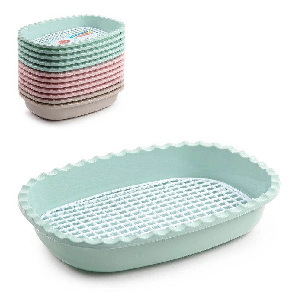 Trade Shop - Vassoio Defrost Profondo Ovale In Plastica Per Scongelare Portare Cibi 115001a -