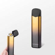 Aansteker USB con Indicatore di Batteria LED - Grosso Pulsante Tattile - Impermeabile