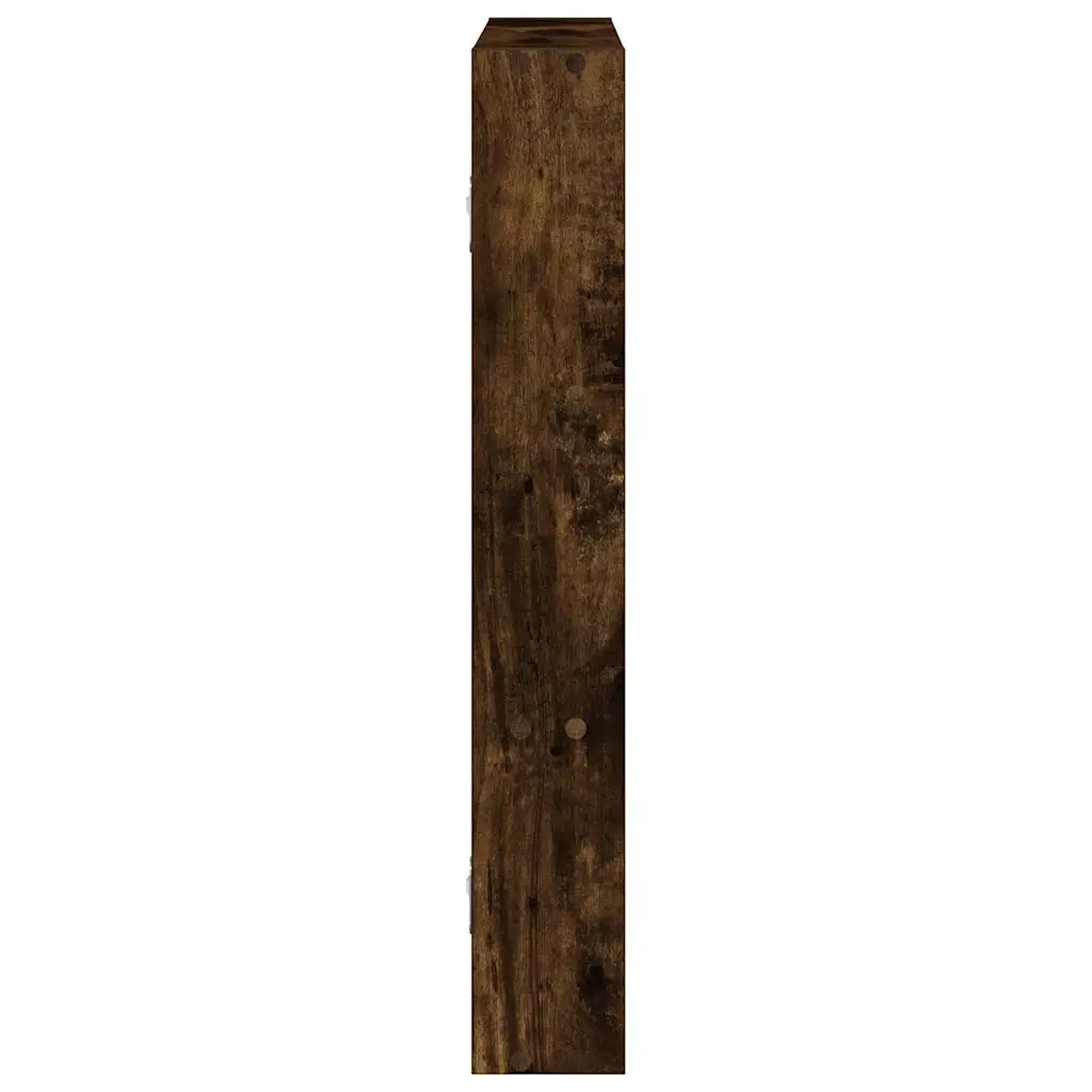 Mensola a Muro | Mensola a parete Rovere Fumo 43x9x60 cm in Truciolato