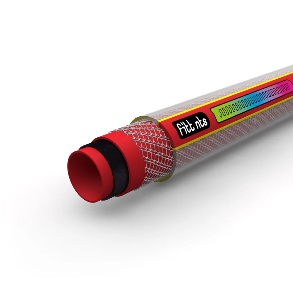 TUBO IRRIGAZIONE NTS 1/2" 25M ANTITORSIONE A 6 STR