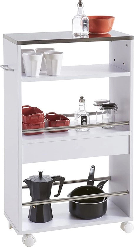 Carrello da cucina, carrello da servizio, mensola da cucina
