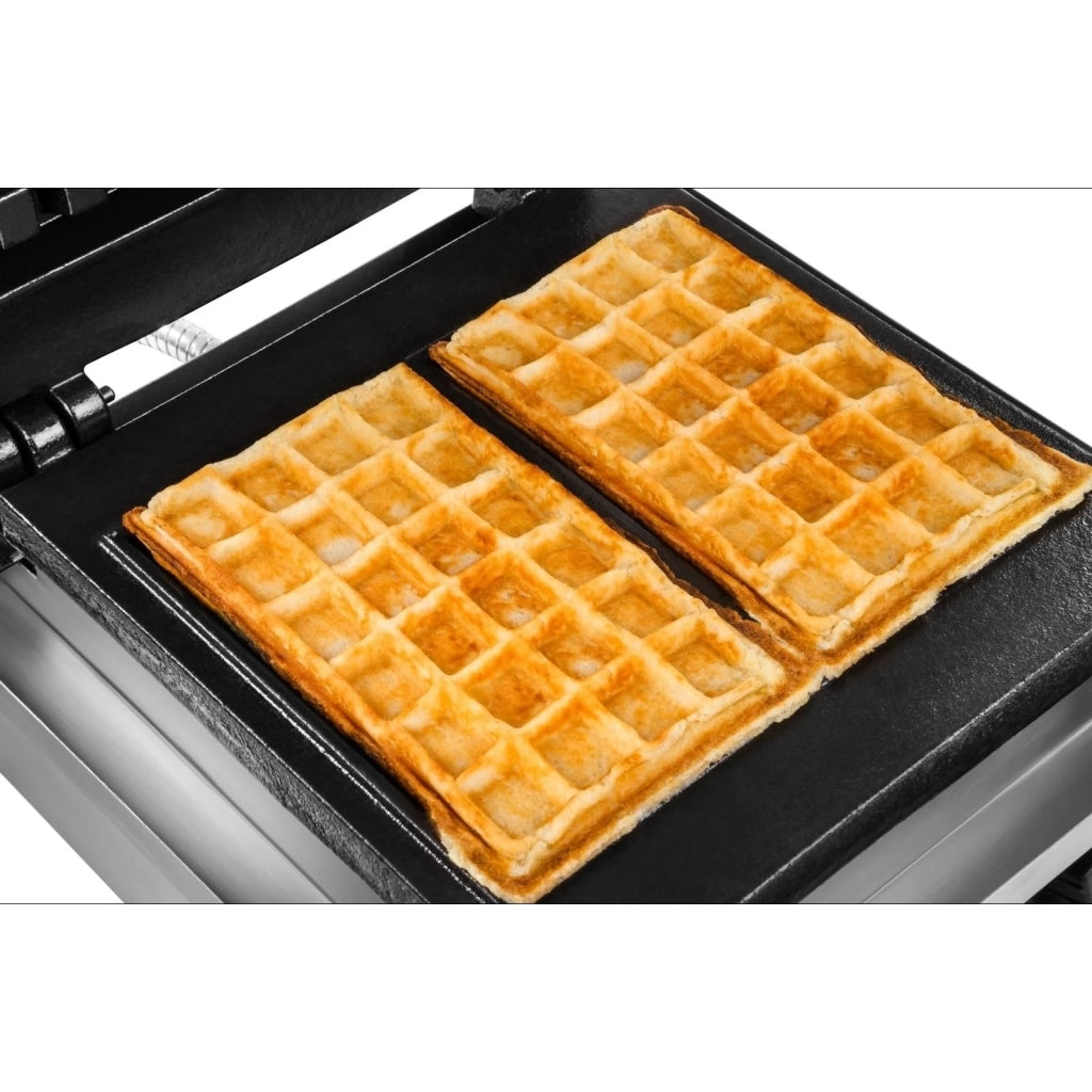 Piastra professionale per waffle quadrati potenza 1 x 2000 watt 3614064