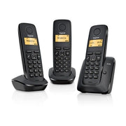 Gigaset wireless phone a170 trio black (l36852-h2802-d211) - 4250366851853