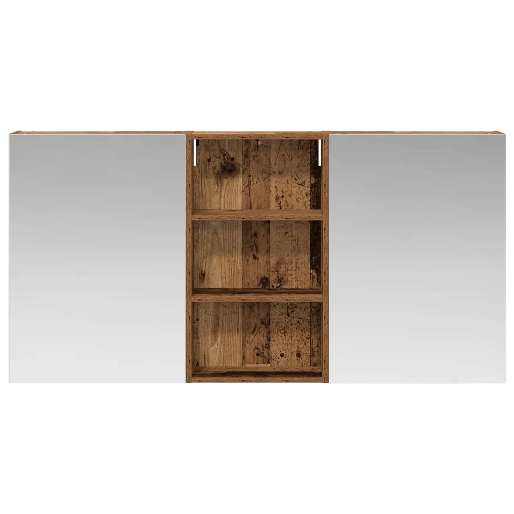Set di Armadi da Bagno 3 pz 140 x 14,5 x 70 cm 3403782