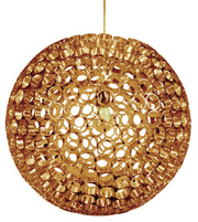 Lampada a sospensione Candellux Abros rame Ø50 E27 alluminio