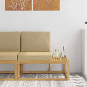 Divano da Esterno con cuscino Bianco 91 x 63 x 73 cm 901481