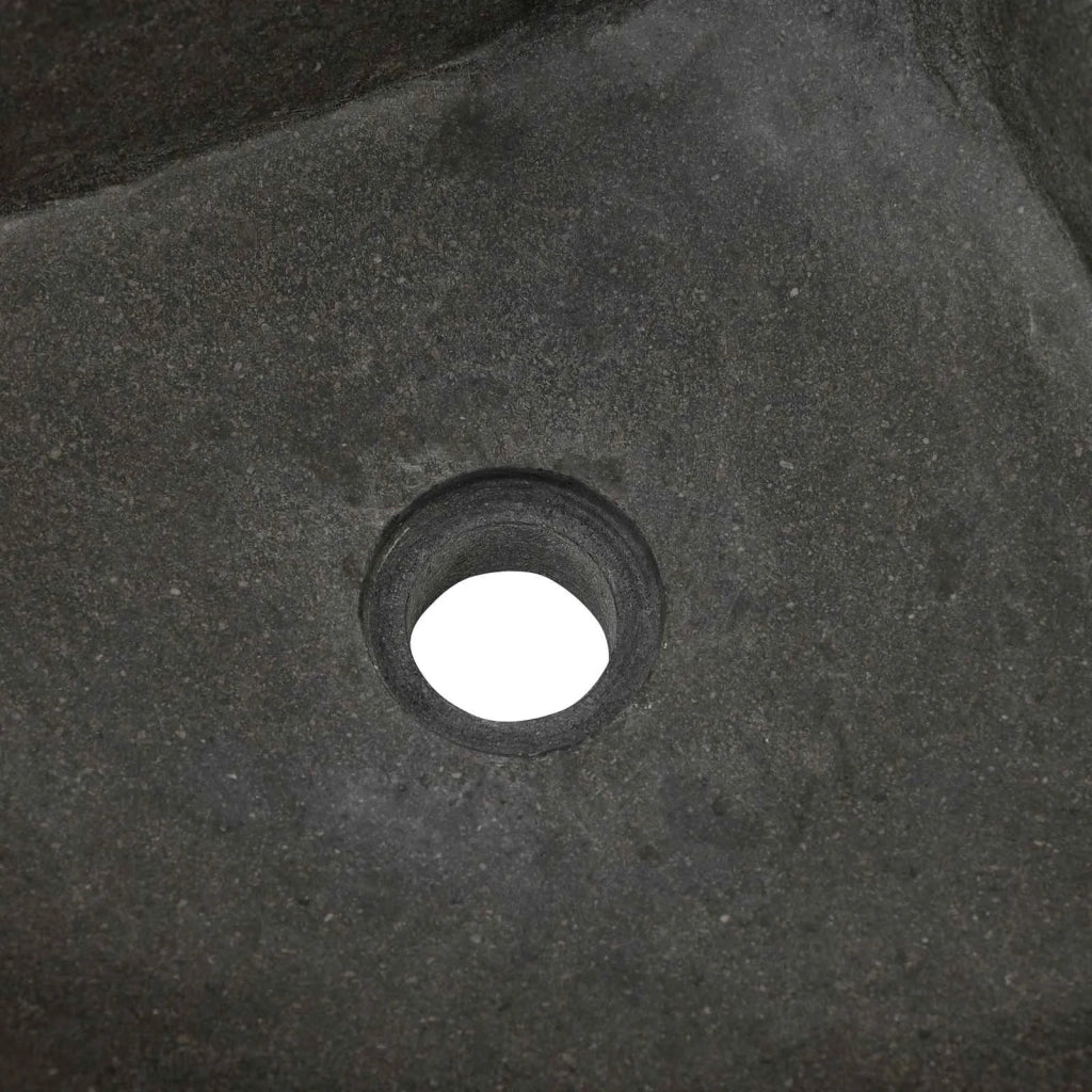 Lavabo Grigio (30-37) x (30-37) x 12 cm Pietra di Fiume 4103953