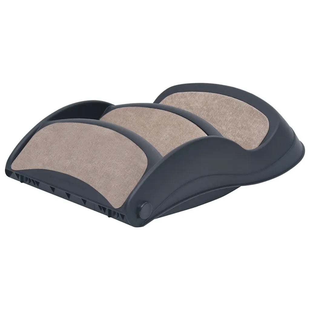 Scala per Cani Pieghevole con 3 Gradini Grigio Scuro CFW3954835