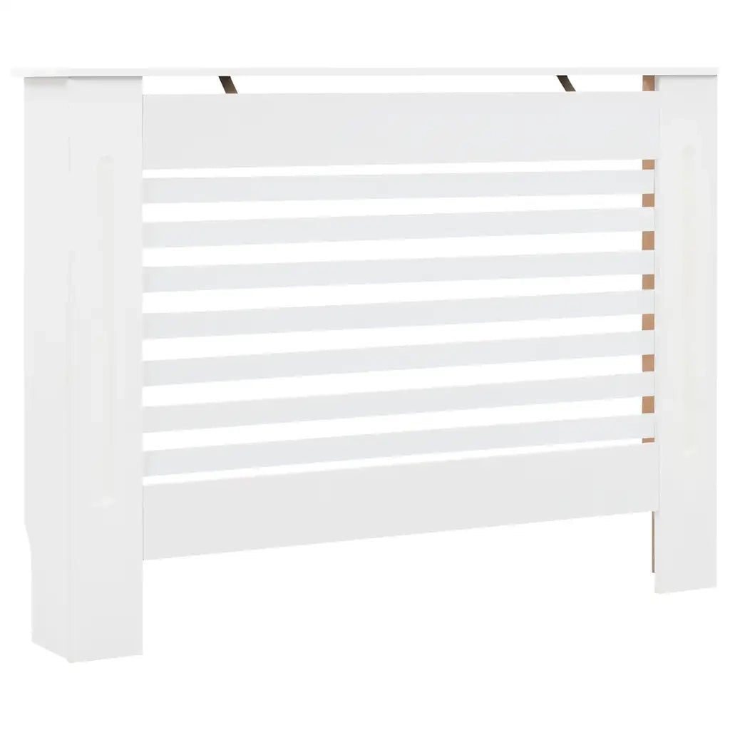 Copertura per Radiatore Bianca 112x19x81,5 cm in MDF 284320