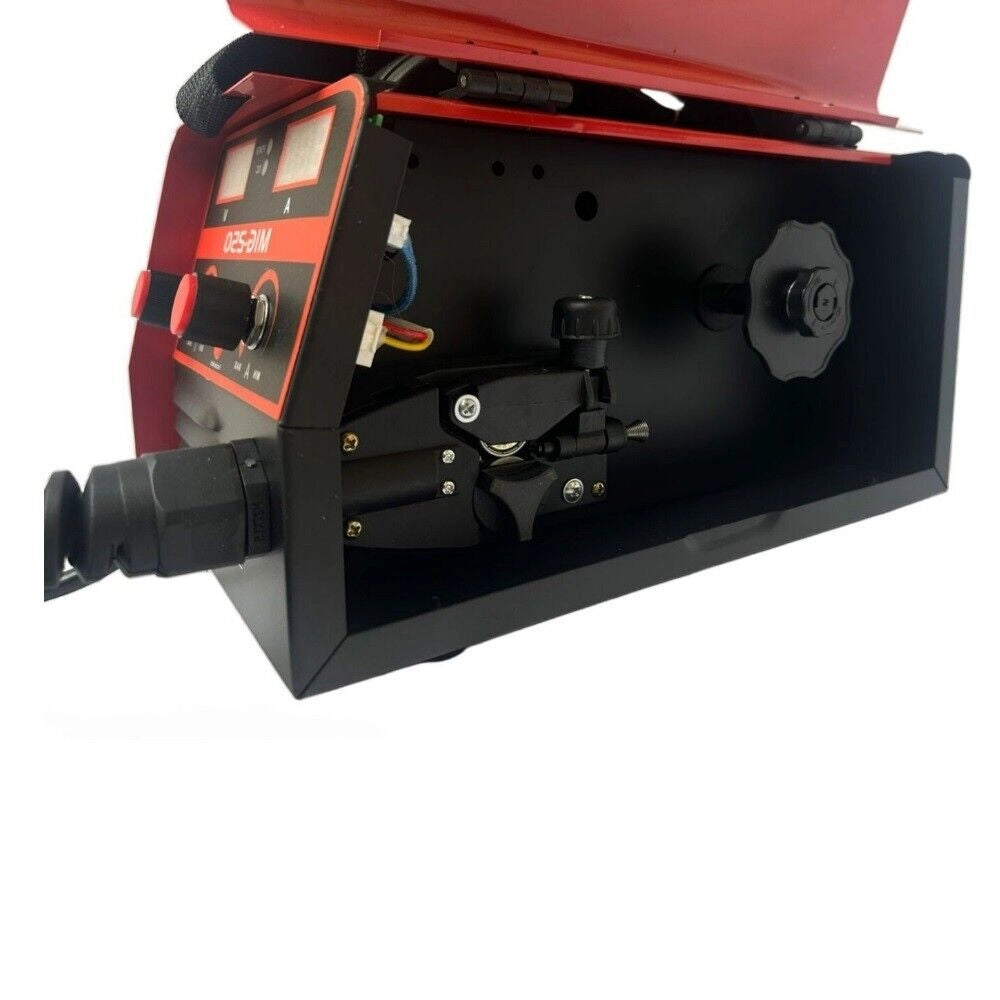 Saldatrice a elettrodo e filo bobina inclusa Continuo MIG-250 display digitale cavi inclusi