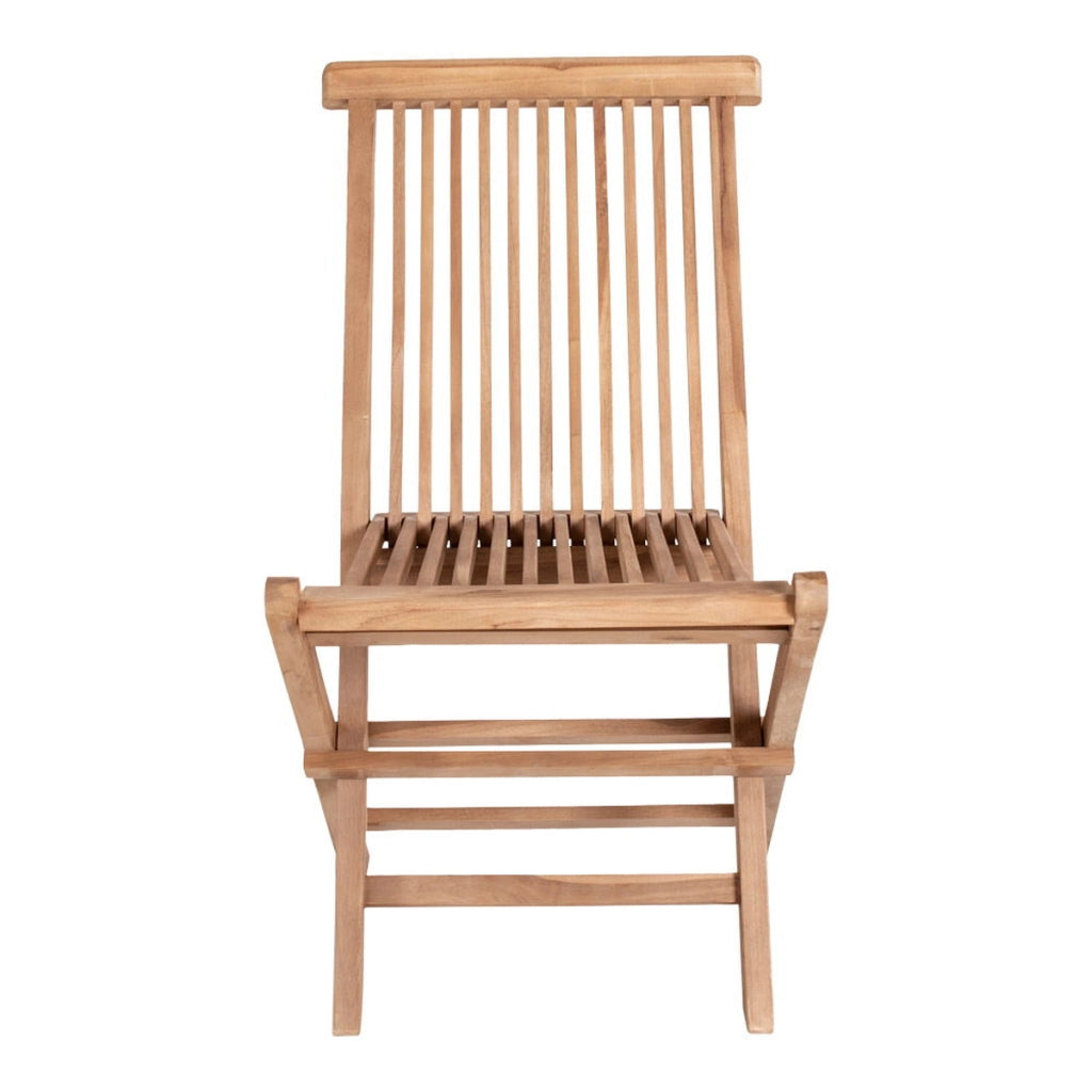 Set di 2 Sedie da Giardino Toledo, Marrone, Legno, 62x46x89 cm