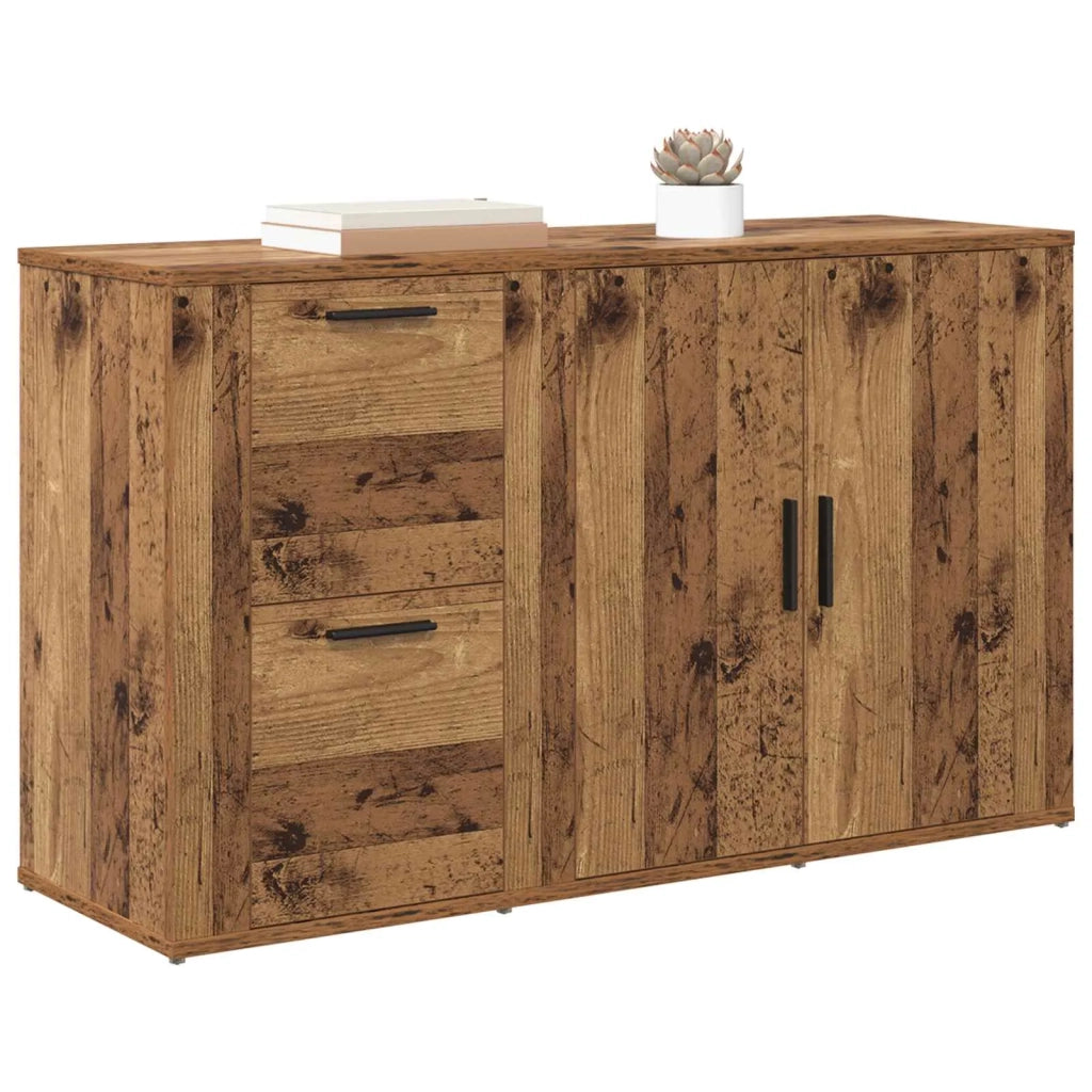 Credenza | Madia | Buffet da pranzo | Armadio da pranzo Legno vecchio 100 x 33 x 59.5 cm Legno multistrato