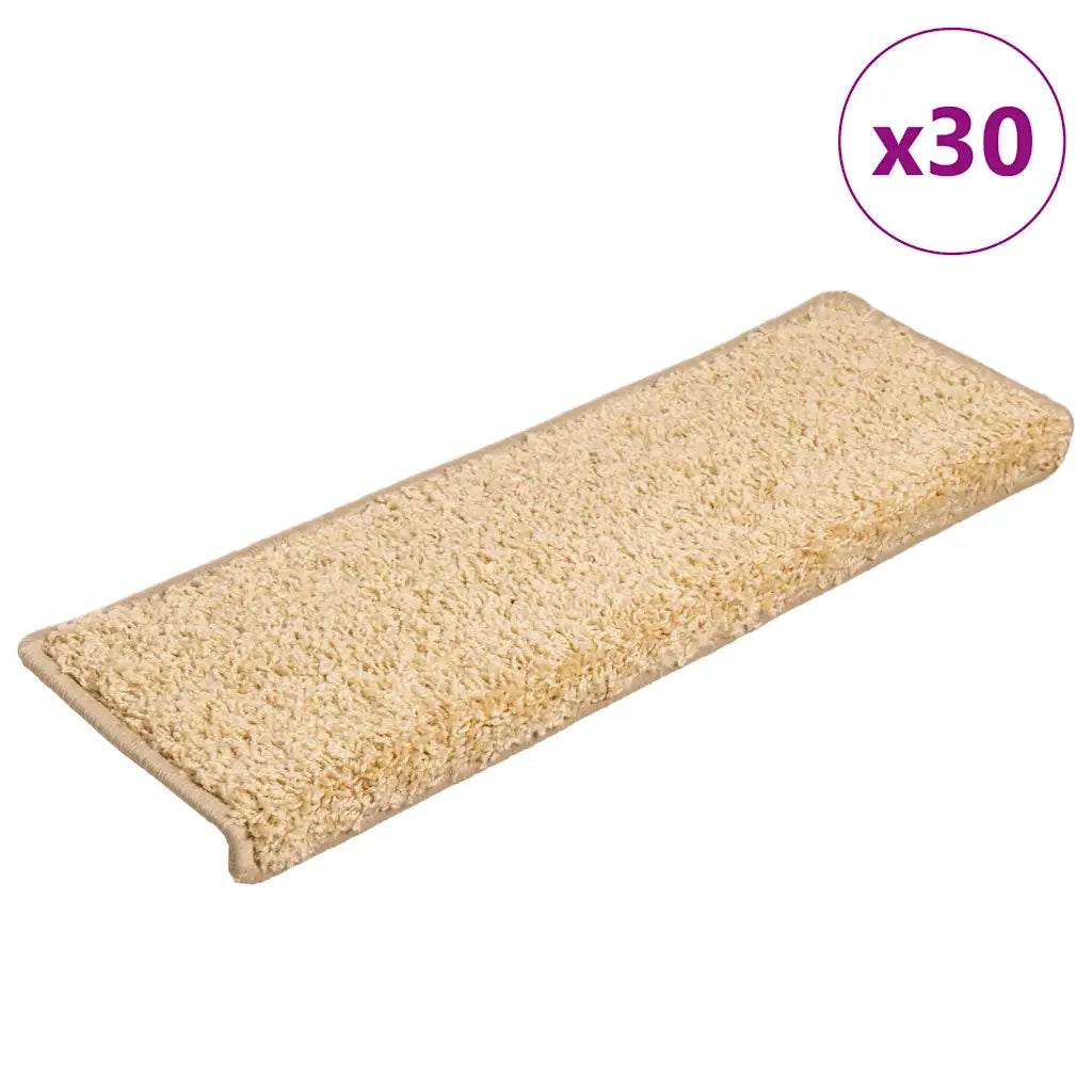 Tappetini per Scale 30 pz 65x21x4 cm Marroni